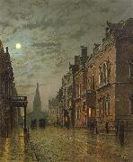 Atkinson Grimshaw, Park Row,Leeds